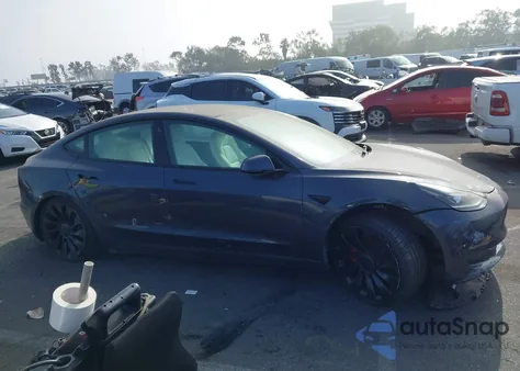 2022 Tesla Model 3 Performance Dual Motor All-Wheel Drive from USA, damaged, VIN 5YJ3E1EC2NF138901